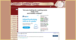 Desktop Screenshot of creative-cooking-corner.com
